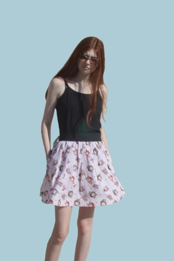 Animal Crossing Skater Mini Skirt