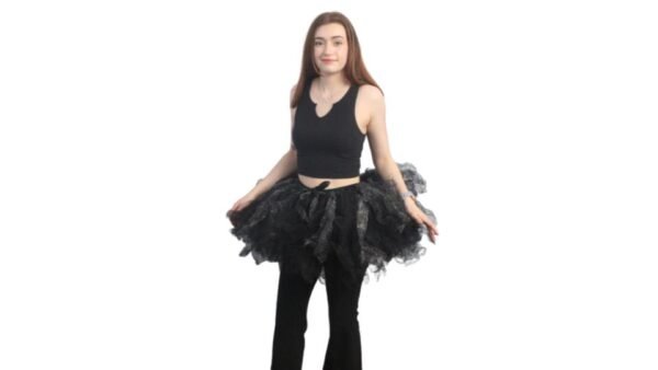 Black and Glitter Adult Tutu