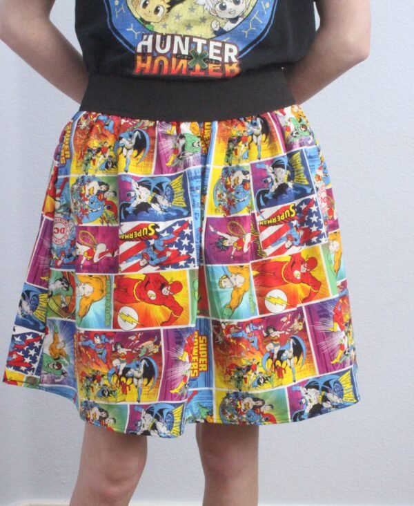 DC Comic Skater Mini Skirt