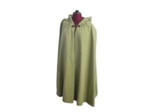 Green Short Hooded Cloak