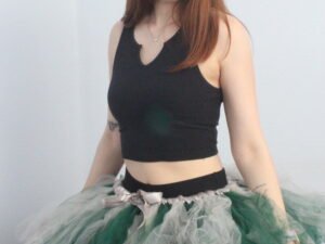 Green and Silver Adult Tutu
