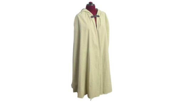 Pale Green Short Hooded Cloak