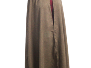 XL Light Brown Short Hooded Cloak