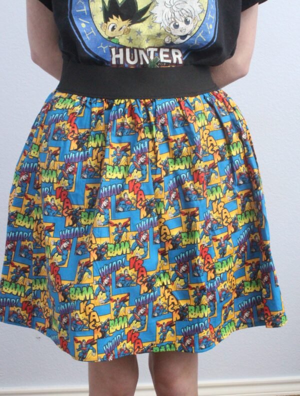 Superman Skater Mini Skirt