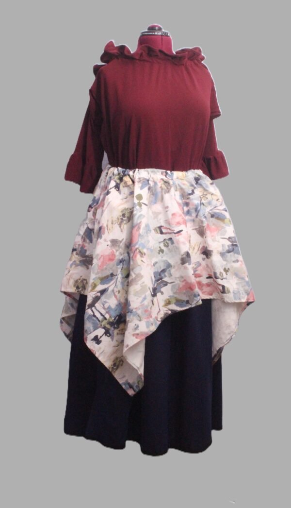 Paint Splash Tri OverSkirt