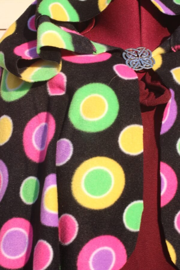 Colorful Polka Dot Capelet - Image 3